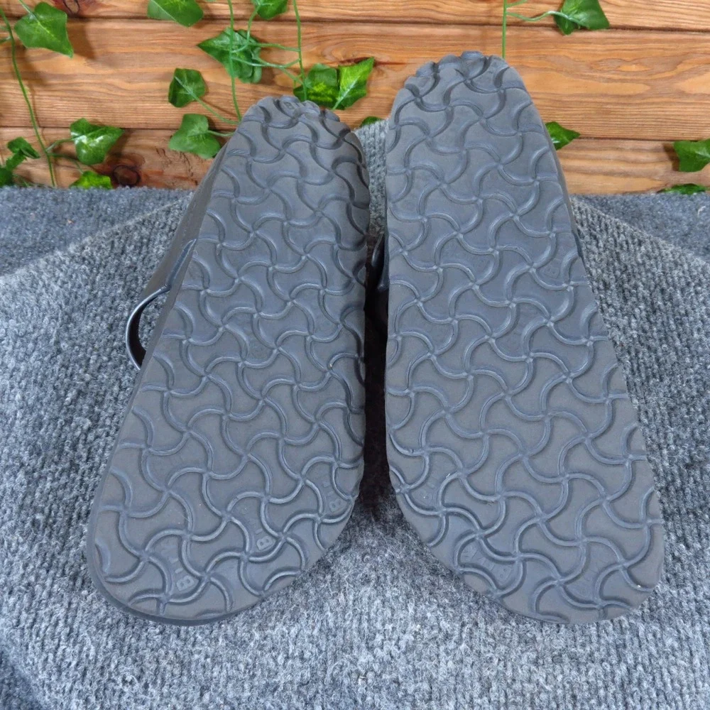 Birkenstock Gizeh Women Sandals Size 8 Beach Pool Waterproof Anthracite EVA